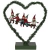 Clayre & Eef 65531 LED decoration heart gnome 26x9x28 cm Christmas decoration country house