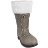 Clayre & Eef 6MG0047 Christmas Decoration Boots Grey 37x23x43 cm