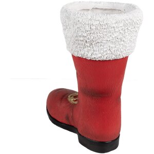 Clayre & Eef 6MG0048 Christmas Decoration Boots Red White 32x19x36 cm