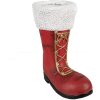 Clayre & Eef 6MG0048 Christmas Decoration Boots Red White 32x19x36 cm