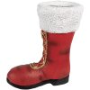 Clayre & Eef 6MG0048 Christmas Decoration Boots Red White 32x19x36 cm