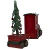 Clayre & Eef 6PR4239 Train with LED Decoration Red Green 30x7x21 cm Country House