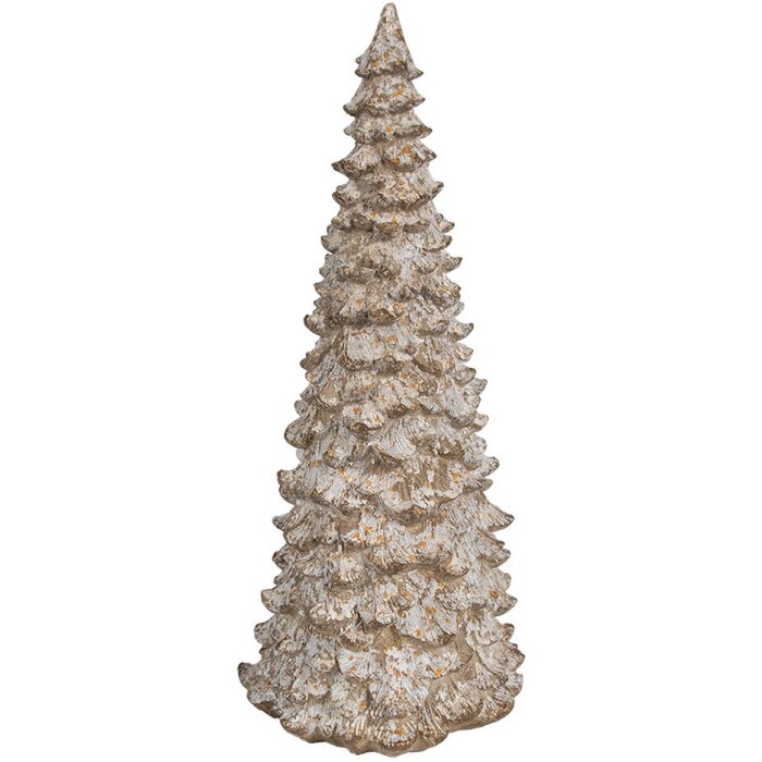 Clayre & Eef 6PR4288 Decorative Tree White Beige Ø 13x30 cm Country House Polyresin