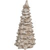 Clayre & Eef 6PR4289 Decorative Tree White Beige 9x9x18 cm Polyresin Country Style