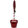 Clayre & Eef 6Y5627 Decoration Lollipop Red Metal 12x9x31 cm