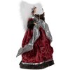 Clayre & Eef 65618 Decorative angel red white 20x15x28 cm textile on plastic