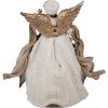 Clayre & Eef 65625 Decorative Angel Beige Gold 20x12x28 cm Christmas