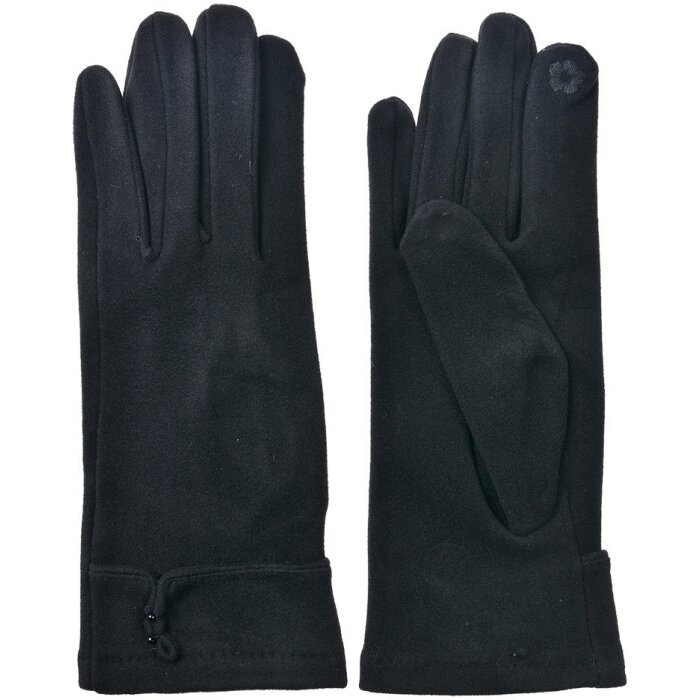 Juleeze JZGL0092Z Gloves Black 9x23x1 cm 100% Polyester