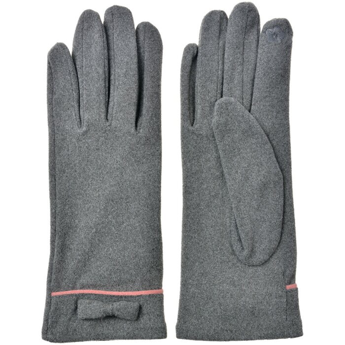 Juleeze JZGL0093G Gloves Grey 9x23x1 cm 100% Polyester Winter gloves