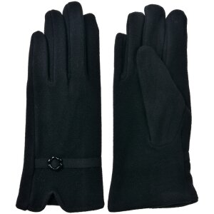 Juleeze JZGL0094Z Gloves black 9x23x1 cm 100% polyester...