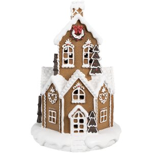 Clayre & Eef 6PR4310 Gingerbread House LED Ø...