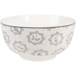 Clayre & Eef LGCBO Soup Bowl Porcelain Ø 14x7...