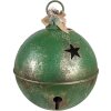 Clayre & Eef 6Y5671 Decoration Bell Green Iron Ø 41x51 cm