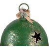 Clayre & Eef 6Y5671 Decoration Bell Green Iron Ø 41x51 cm