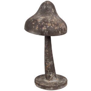 Clayre & Eef 6Y5680 Decoration Mushroom Metal Antique...