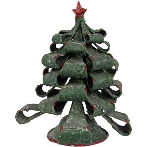 Clayre & Eef 65870 Christmas Tree Decoration Metal...