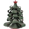 Clayre & Eef 65870 Christmas Tree Decoration Metal Green Red Ø 21x24 cm