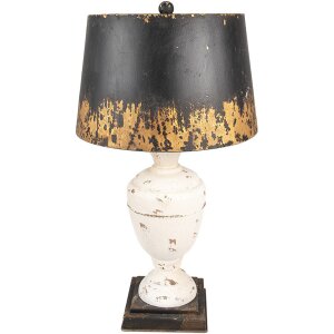 Clayre & Eef 6LMC0090 Table Lamp Beige Black Ø...