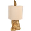 Clayre & Eef 6LMC0099GOVBE Table lamp rabbit design gold Ø20x43 cm E27 60W