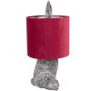 Clayre & Eef 6LMC0099VBU Table lamp rabbit design red Ø 20x43 cm E27 60W