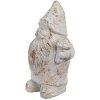 Clayre & Eef 6TE0551 Decorative Dwarf White Gold-coloured Stone 9x8x15 cm