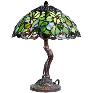 LumiLamp 5LL-6343 Tiffany table lamp green Ø25x31...