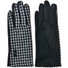 Juleeze JZGL0101Z Gloves black 9x23x1 cm elegant chequered pattern