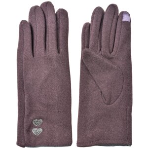 Juleeze JZGL0104 Gloves 9x23x1 cm purple 100% polyester...