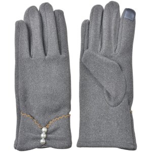 Juleeze JZGL0105 Gloves grey 9x23x1 cm Touchscreen...