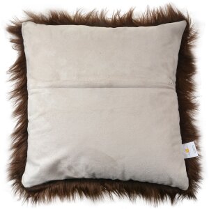 Clayre & Eef KT021.351 Cushion cover faux fur look...