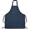 Clayre & Eef KT041.041 Apron Blue 77x68 cm Adjustable neck strap Polyester