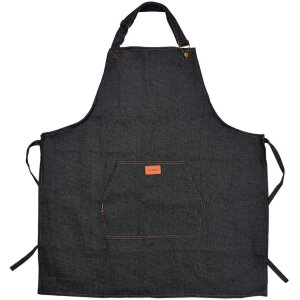 Clayre & Eef KT041.044 Apron Blue 74x65 cm 100%...