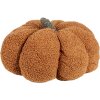 Clayre & Eef KG033.008CH Pumpkin cushion autumn brown Ø 28x18 cm filled