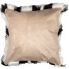 Clayre & Eef KT021.352 Cushion Cover White Black 45x45 cm Polyester