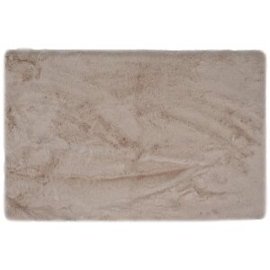 Clayre & Eef KT080.068CH Bath Mat Beige 40x60x2 cm...