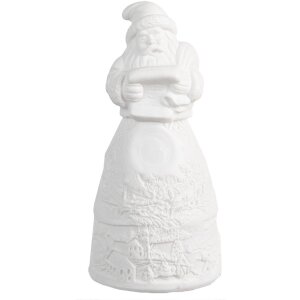 Clayre & Eef 6CE1749 LED Father Christmas Porcelain...