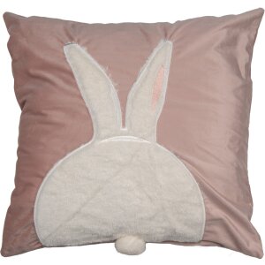 Clayre & Eef KT021.359 Cushion cover Pink White Bunny...