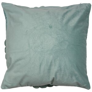 Clayre & Eef KT021.361 Cushion cover green 45x45 cm square polyester