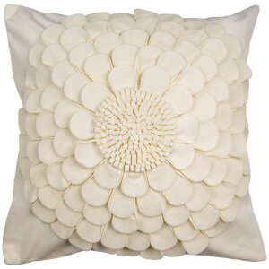 Clayre & Eef KT021.362 Cushion Cover Beige Floral...