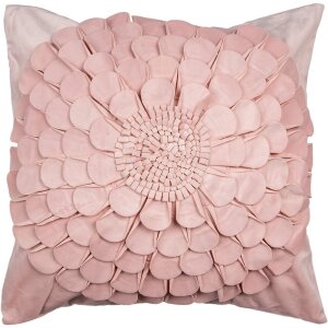 Clayre & Eef KT021.363 Cushion Cover Pink 45x45 cm...