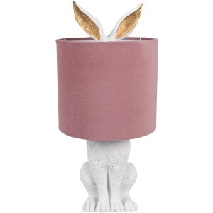 Clayre & Eef 6LMC0099WVP Table Lamp Rabbit Country...