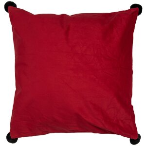 Clayre & Eef KT021.365 Cushion Cover Smile Red White...