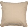 Clayre & Eef KT021.366 Cushion Cover Beige White 45x45 cm Synthetic Square