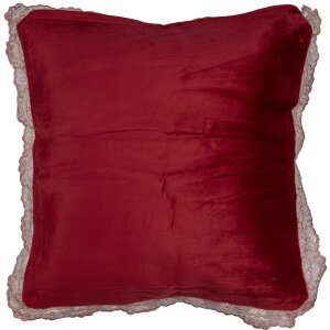 Clayre & Eef KT030.055 Cushion Cover Red Purple...