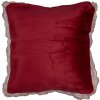 Clayre & Eef KT030.055 Cushion Cover Red Purple Baroque 55x55 cm