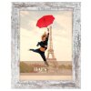 Haes Deco picture frame SP001206 Paris White Brown 20x25 cm wood look acrylic glass