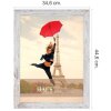 Haes Deco picture frame SP001316 Paris White Brown 30x40 cm portrait-landscape format