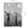 Haes Deco plastic photo frame EF5W Easy Frame White 30x40 cm