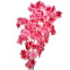 Clayre & Eef 5PL0108P Decorative Branch with Flowers Pink Ø 8x95 cm Plastic