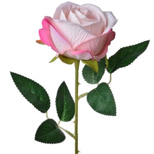 Clayre & Eef 6PL0317P Artificial Flower Rose Pink...